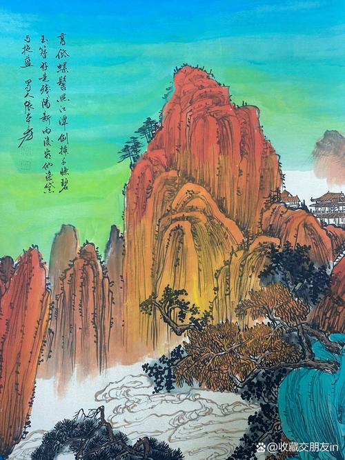 张大千艺术成就分析_张大千丝网版画艺术_张大千后代张轶凡