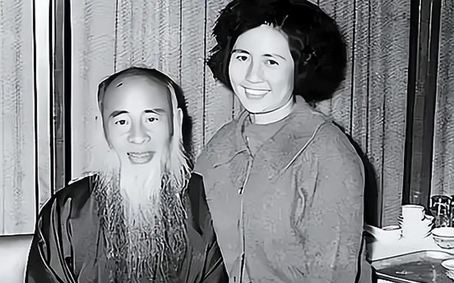 张大千后代张轶凡_ 张大千 徐雯波 留影_张大千 徐雯波 恋情