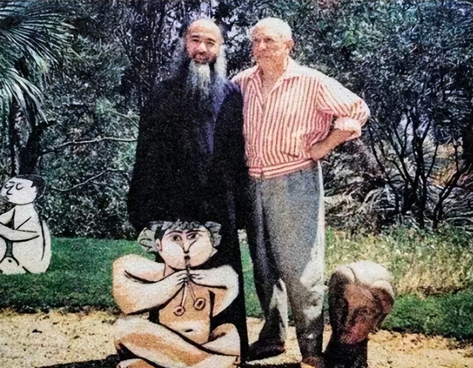 张大千 徐雯波 恋情_ 张大千 徐雯波 留影_张大千后代张轶凡