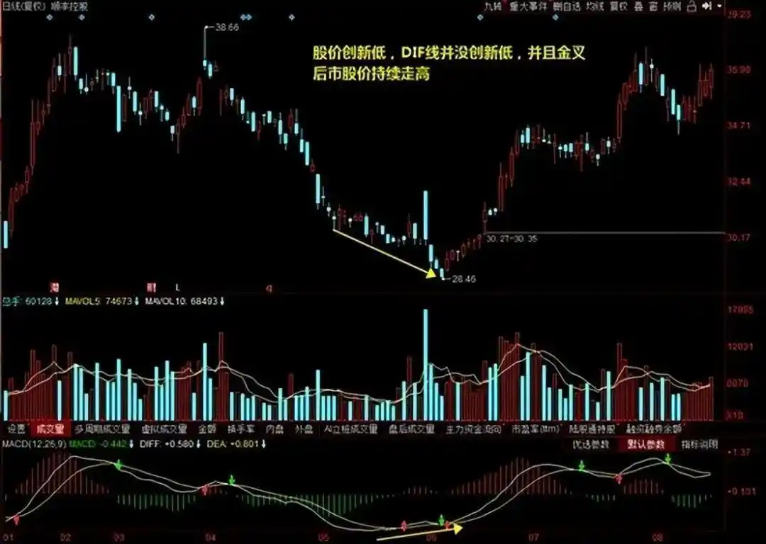 MACD指标实战应用技巧_日线底背离选股公式_炒股多年亏损原因