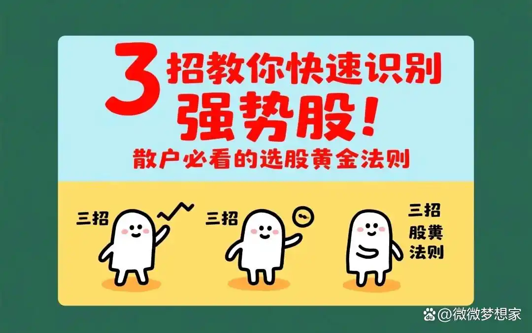 股票选股高级技巧_散户选股黄金法则_强势股识别技巧