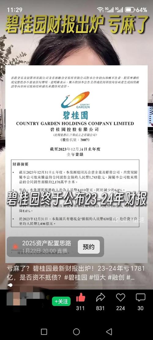 报告期内碧桂园服务虽面临挑战，但财务状况仍保持稳健