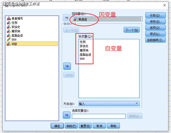 多因素二元logistic回归分析_二元logistic回归使用条件_用spss做多元回归分析
