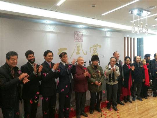 纪念大风堂建立九十一周年 多地代表齐聚成都揭幕仪式