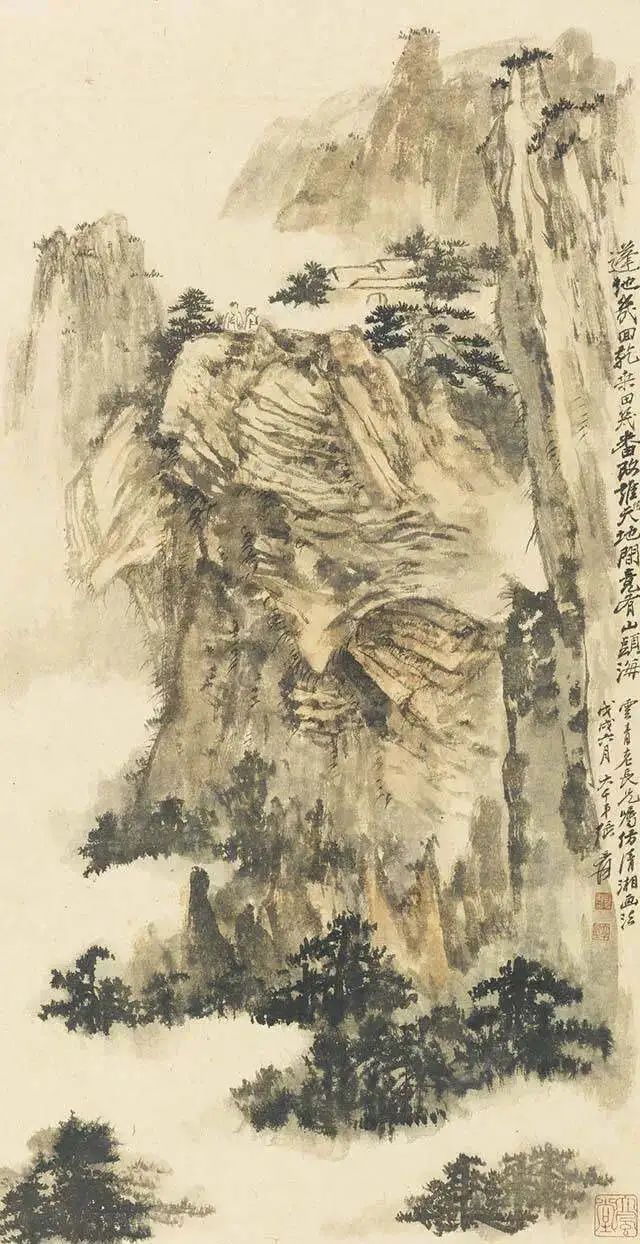 张大千后代张轶凡_张大千仿画事件_张大千与黄宾虹