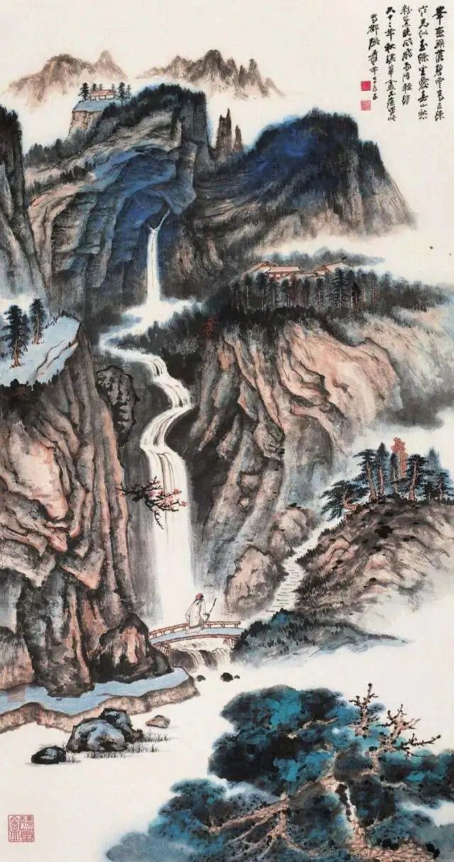 张大千仿画事件_张大千后代张轶凡_张大千与黄宾虹