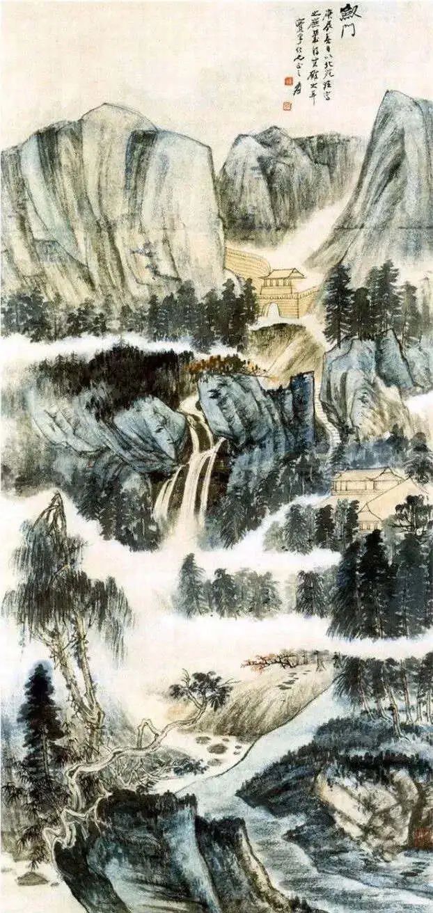 张大千仿画事件_张大千与黄宾虹_张大千后代张轶凡