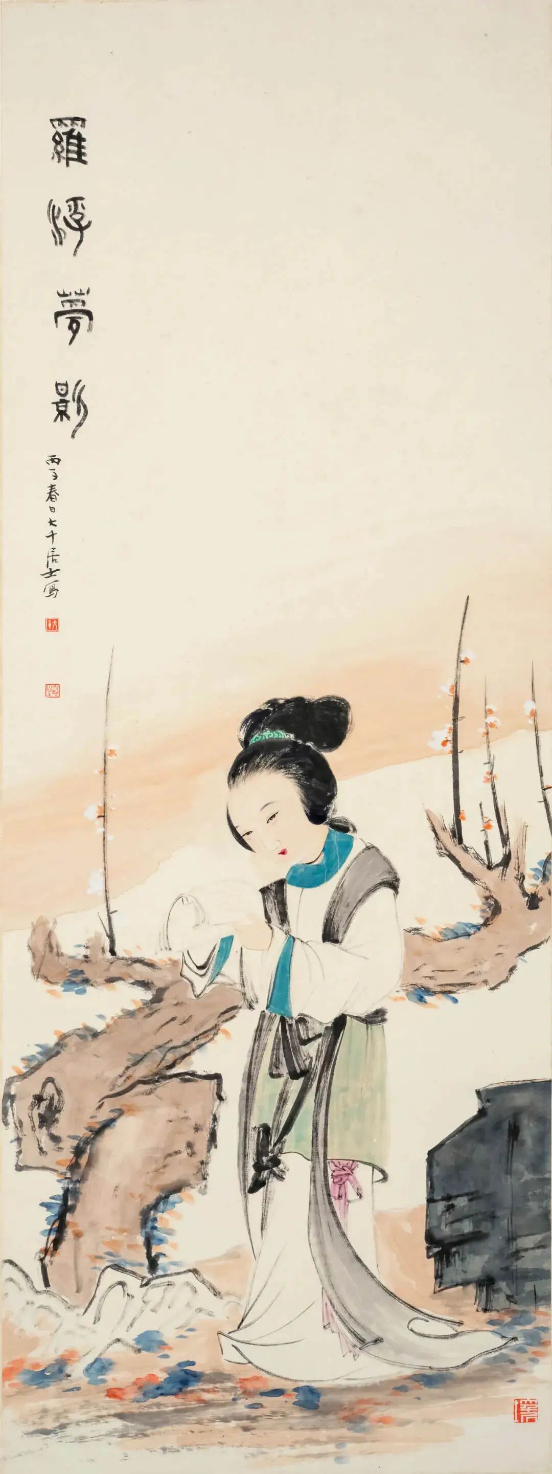 张大千仿画事件_张大千与黄宾虹_张大千后代张轶凡