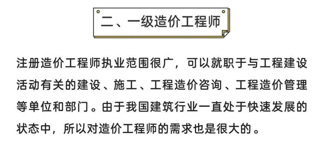 考证赚钱有哪些证_一级建造师造价工程师_建筑行业含金量高的注册类证书