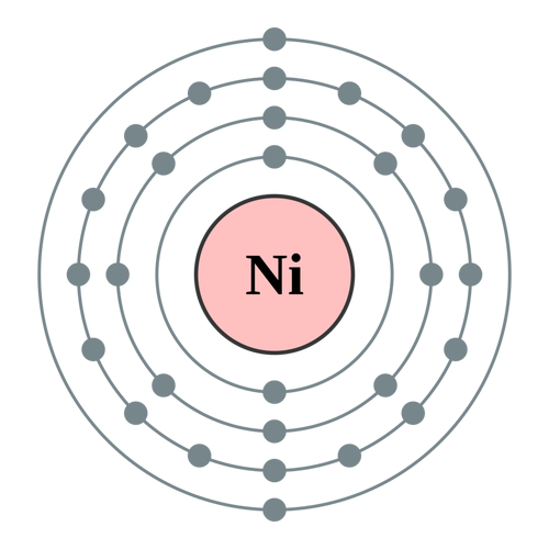 镍是一种过渡金属元素，近似银白色，坚硬，有延展性，具有铁磁性。元素符号为Ni。主要用于合金、催化剂等。