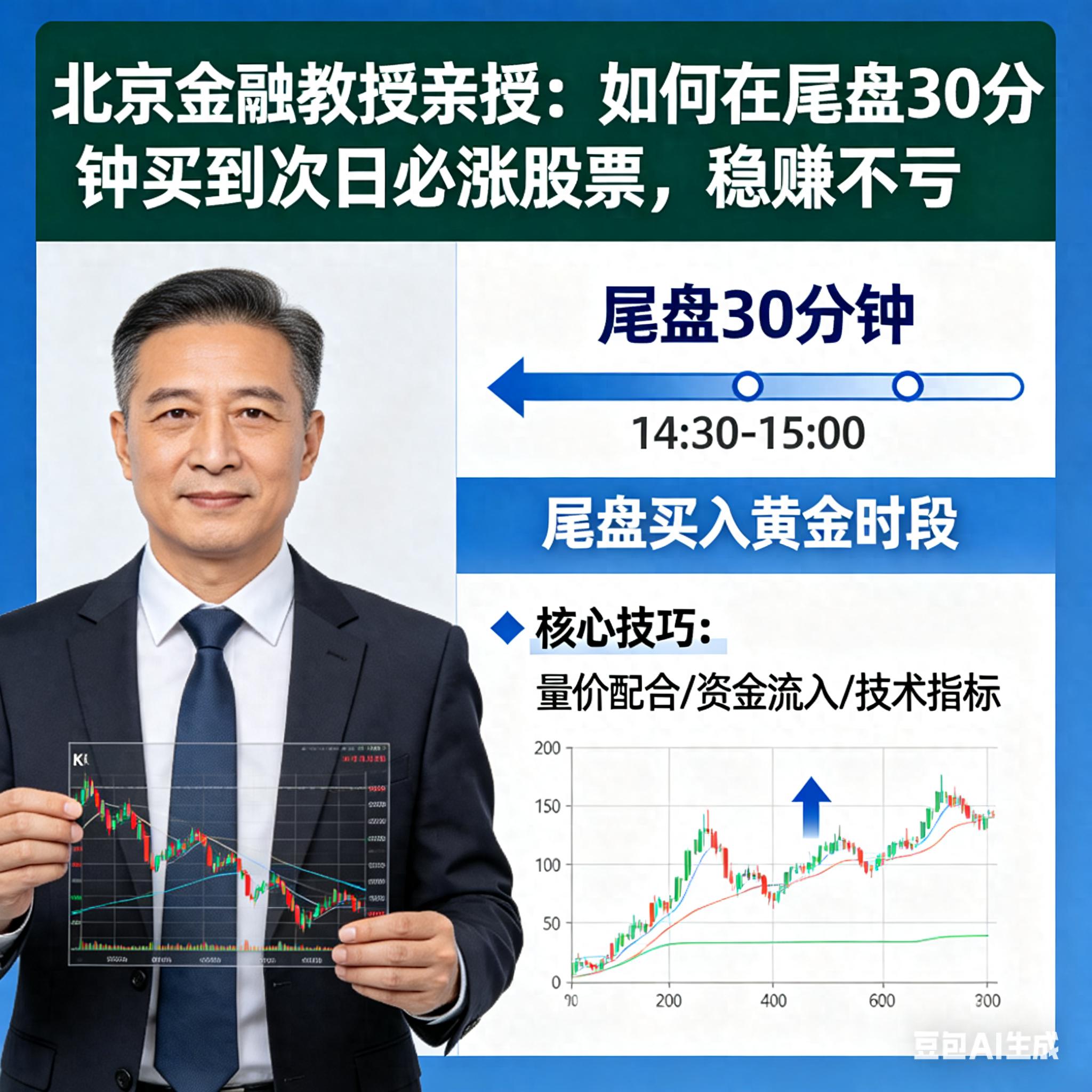尾盘选股法揭秘：尾盘30分钟成黄金买入窗口的原因