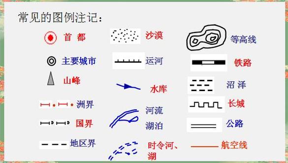 地图三要素方向判定方法_高考地理地图方向图例注记_地图上的比例尺怎么看